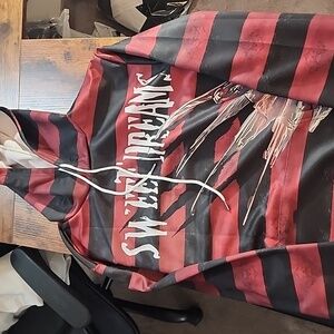 Freddy krueger Red LG Hoodie Longsleeve